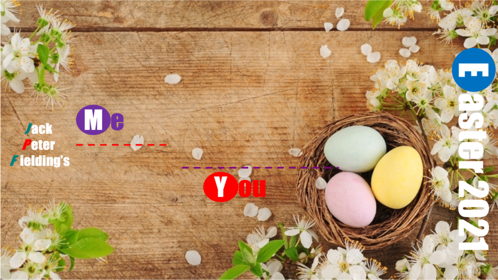 Me 2 You – Easter Sunday